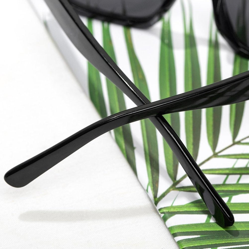 Women's Sun Glasses Retro Small Rectangle UV400 Bg - Picture 5 of 5